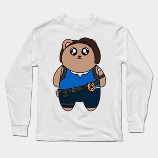 Jill Valentine Bear Long Sleeve T-Shirt